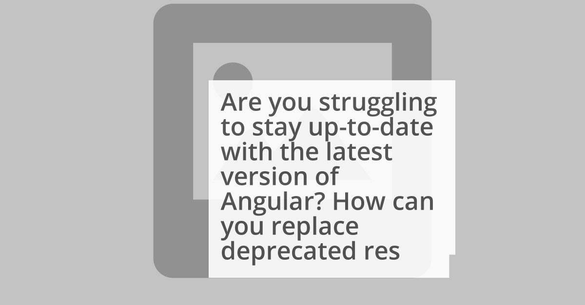 How I’ve Replaced Deprecated Resolvers in Angular 16 image