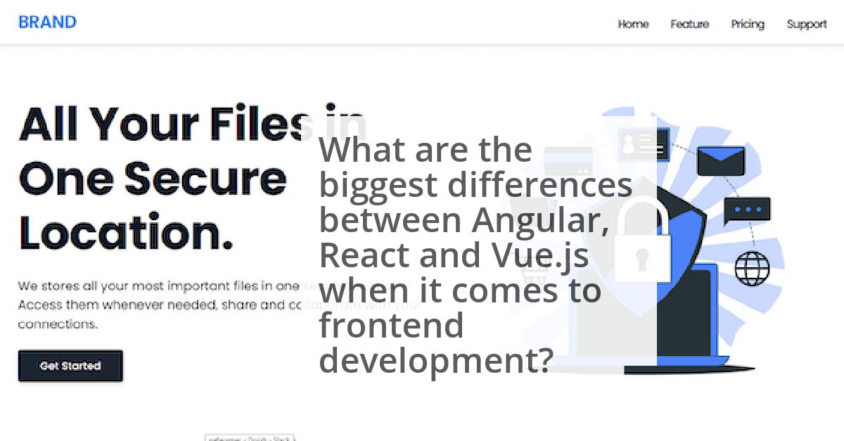 Angular vs. React vs. Vue.js: Comparing performance image